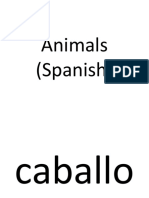 Animals (Spanish)