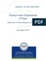 Pennsylvania Audit Report