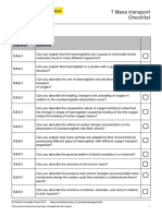 Mass Transport - Checklist PDF