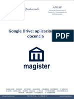Google Drive. Aplicaciones A La Docencia