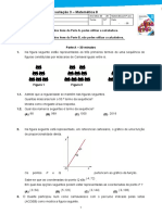 Proposta de teste de avaliação 3 – Matemática 8