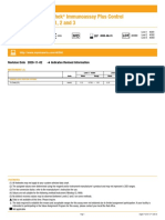 Lyphochek Immunoassay Plus Control Levels 1, 2 and 3: Revision Date 2020-11-02 Indicates Revised Information