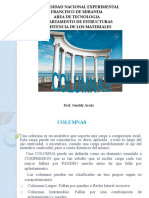 Resistencia de materiales: Tipos de columnas y cálculo de cargas críticas