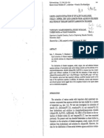 Sato 1984 (LL Ext'n MN, Co, Cu, ZN, CD From Aq CL Sol'n by Tricaprylmethylammoniumchloride - Aliquat 336) Abstract