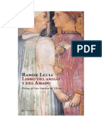 El Libro Del Amigo Y Del Amado - Ramón Llull