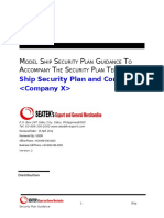 Guidance Ship Security Plan
