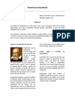 Principio de Arquímedes PDF