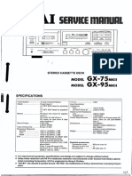Akai gx-75 95 mk2 SM PDF