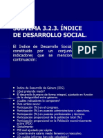 Tema 4 ÍNDICE DE DESARROLLO SOCIAL