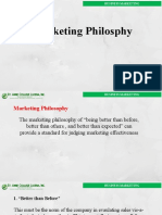 Module 3 Marketing Philosophy and Goals