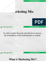 Module 4 Marketing Mix