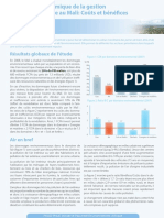 Fiche de Synthèse Pour Les Decideurs de L'etude Economique Air