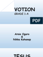 Devotion: Grade 1-A