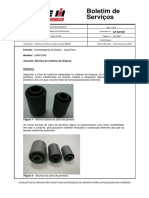 Boletim de Serviço sobre novas buchas para colheitadeiras