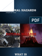 Natural Hazards: Earthquake and Volcanic