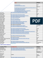 Parent Teacher Conferences Calendly Link - Sheet1