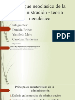 Enfoque Neoclasico de La Administracion