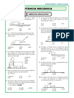 Ejerccios de Potencia Mecánica PDF