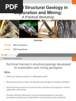 Stuctural Geology Workshop