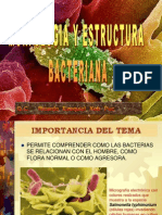 Estructura y Morfología Bacteriana - Q.C. Ricardo Ezequiel Keb Puc