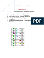 Actividad Sopa de Letras Ciencias Juan Jose Agudelo