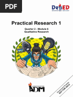 Signed Off - Practical Research 1G11 - q2 - Mod6 - Qualitativeresearch - v3 PDF