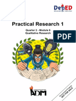 Signed Off - Practical Research 1G11 - q2 - Mod6 - Qualitativeresearch - v3 PDF