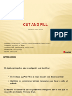 Disertacion de Cut and Fill