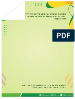 Panduan Pelaksanaan USU Games 2020 PDF