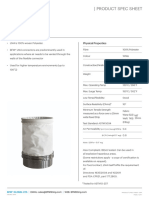 Product Spec Sheet: Physical Properties