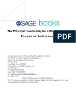 The Principal Leadership For A Global Society - I432