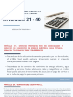 Ley Del Impuesto General A Las Ventas e Impuesto Selectivo Al Consumo PDF