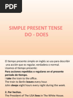 Clase 4 - Presente Simple - 6°