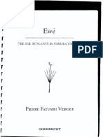 Ewe The Use of Plants in Yoruba Society PDF