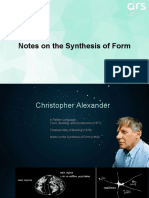 Materi AR103 M10 Notes On The Synthesis of Form 1 PDF