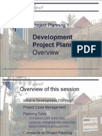 3 Development Project Cycle Planning