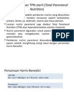 Definisi Dan Klasifikasi Sediaan TPN Steril (Total Parenteral Nutrition)