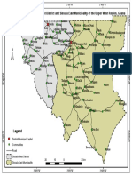 Community Map of Sissala West District and Sissala East Municipality of The Upper West Region, Ghana