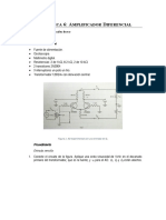 Practica 6. Amplificador Diferencial