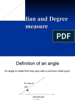 4.1 Radian and Degree Measure