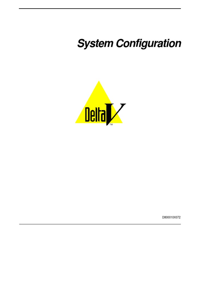 DeltaV Configuration PDF | PDF | Scada | Systems Engineering