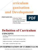 11. Curriculum Organization and Development