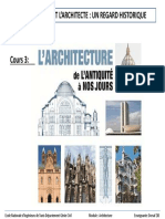 COURS 03 - L'architecture de L'antiquité À Nos Jours