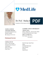 Prof - Dr.Stefan Mindea CV OFFICIAL PDF