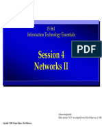 Session 4 Networks II: 15.561 Information Technology Essentials