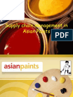 Supply Chain Management in Asian Paints