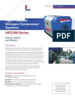High Pressure Nitrogen Compressor Systems: HPCOM Series