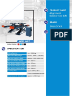 Bullocks Alignment Scissor Car Lift