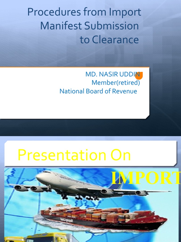 Import Clearance Guide | PDF | Trade | Service Industries