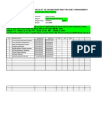 Segi Blackboard Checklist: Faculty of Engineering and The Built Environment